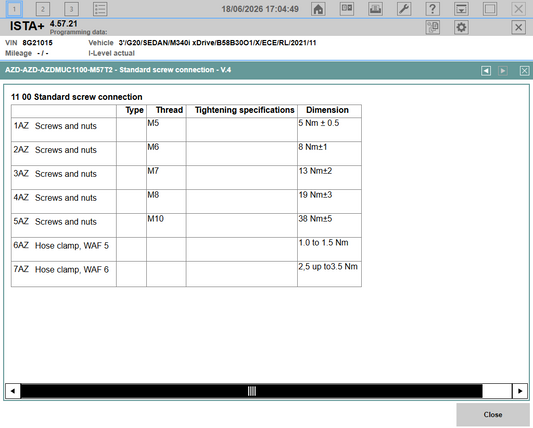 BMW ISTA+ 4.57.21 | Diagnostics | All Series