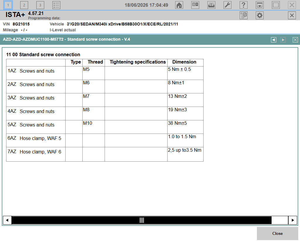 BMW ISTA+ 4.57.21 | Diagnostics | All Series