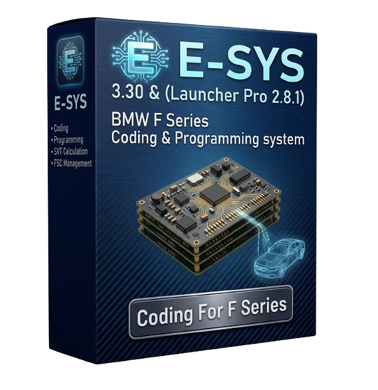BMW E-SYS 3.30.1 & Pro Launcher 2.8.1 (For F Series Coding)