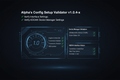 Alpha's Config Setup Validator v1.04-X - Alphabimmer - Automotive Diagnostic Tools
