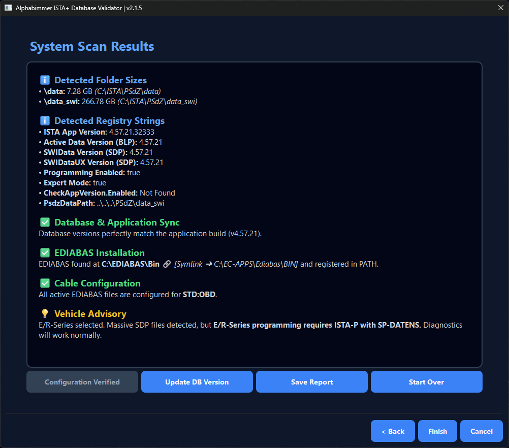 Alpha's ISTA+ Database Validator Tool - Alphabimmer - Automotive Diagnostic Tools