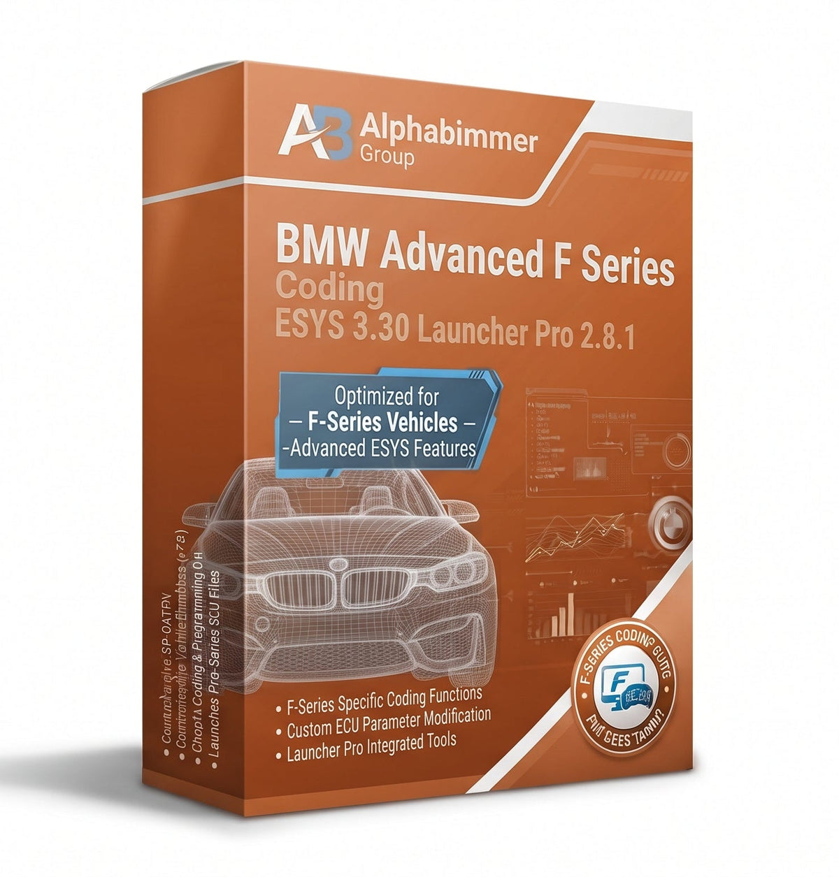 BMW Advanced F Series Coding - ESYS 3.30 Launcher Pro 2.8.1 - Alphabimmer - Automotive Diagnostic Tools