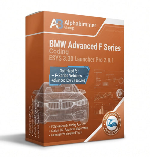 BMW Advanced F Series Coding - ESYS 3.30 Launcher Pro 2.8.1 - Alphabimmer - Automotive Diagnostic Tools