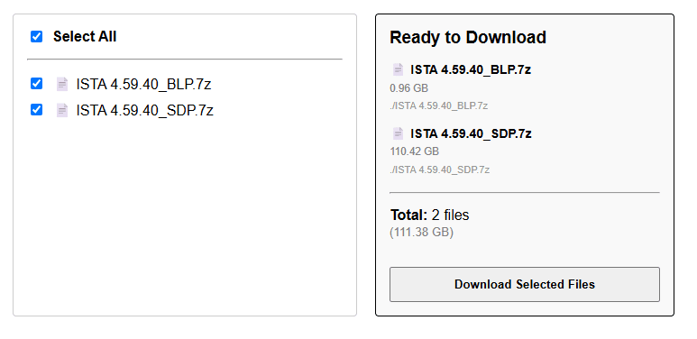 BMW PSdZData - Update 4.59.40 For ISTA+ & ESYS - Alphabimmer - Automotive Diagnostic Tools