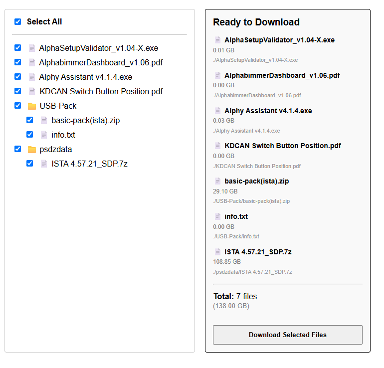 ISTA+ Diagnostics 4.57.21 with Full PSdZData - All BMW and Mini E F G I