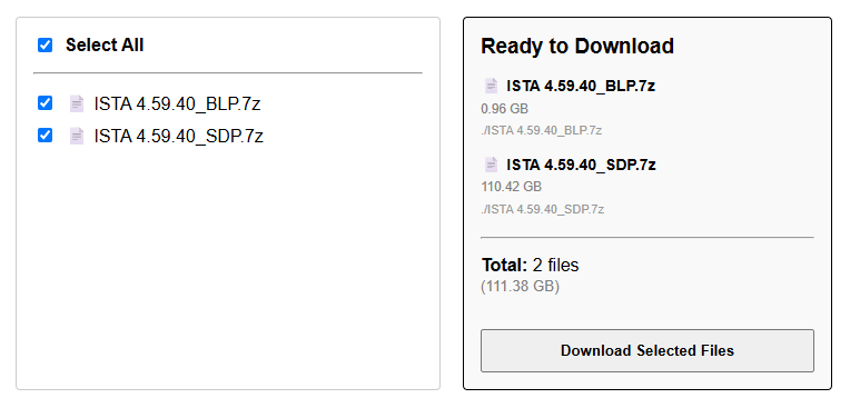 PSdZData 4.59.40 — Update for ISTA+ & E-SYS Programming