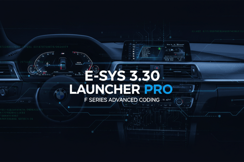 E-SYS 3.30.1 with Launcher Pro 2.8.1 — BMW F-Series Coding - Alphabimmer - Automotive Diagnostic Tools