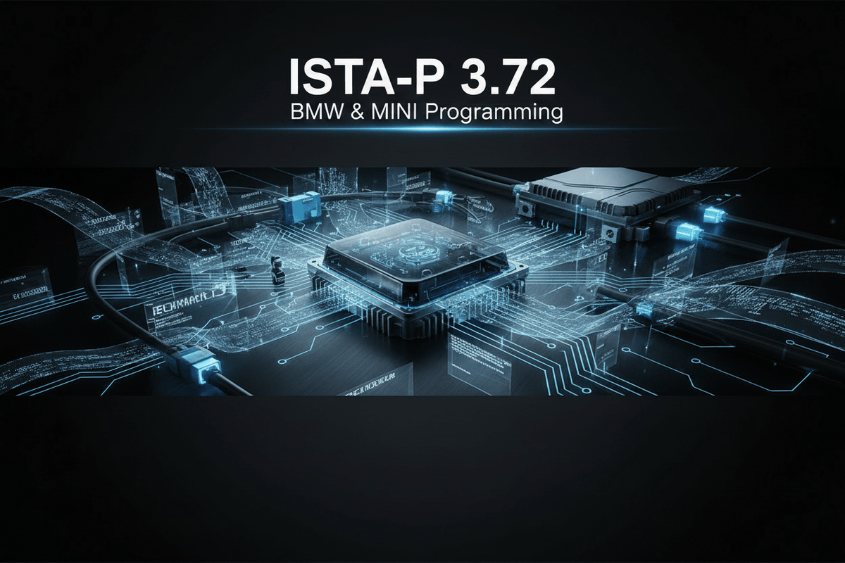 ISTA-P 3.72.0.300 — BMW E & R Series ECU Programming - Alphabimmer - Automotive Diagnostic Tools