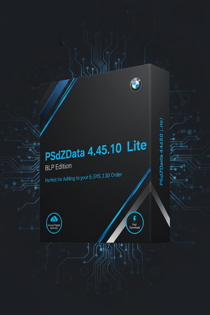 psdzdata 4.45.10 lite blp for E-SYS, coding, programming