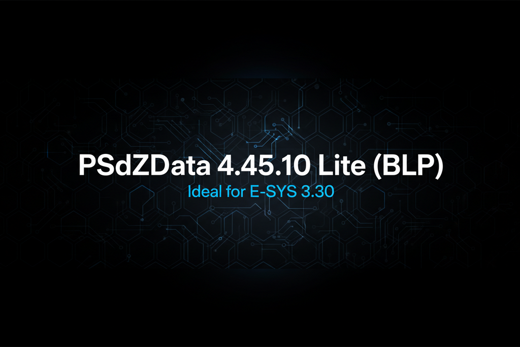 PSdZData 4.45.10 Lite (BLP) — For E-SYS 3.30