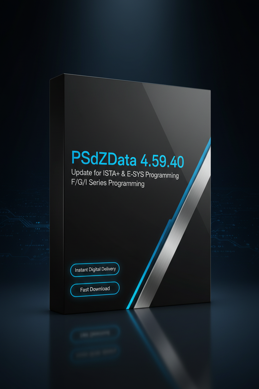 software box, download PSdZData, SDP for ISTA+, ESYS, programming coding firmware update F G I Series BMW Mini