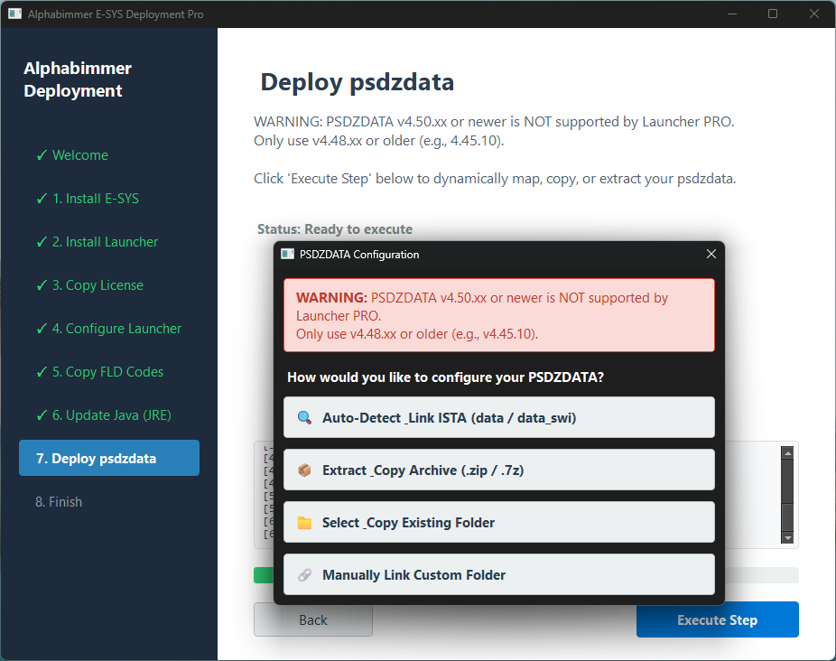 E-SYS 3.30.1 with Launcher Pro 2.8.1 — BMW F-Series Coding