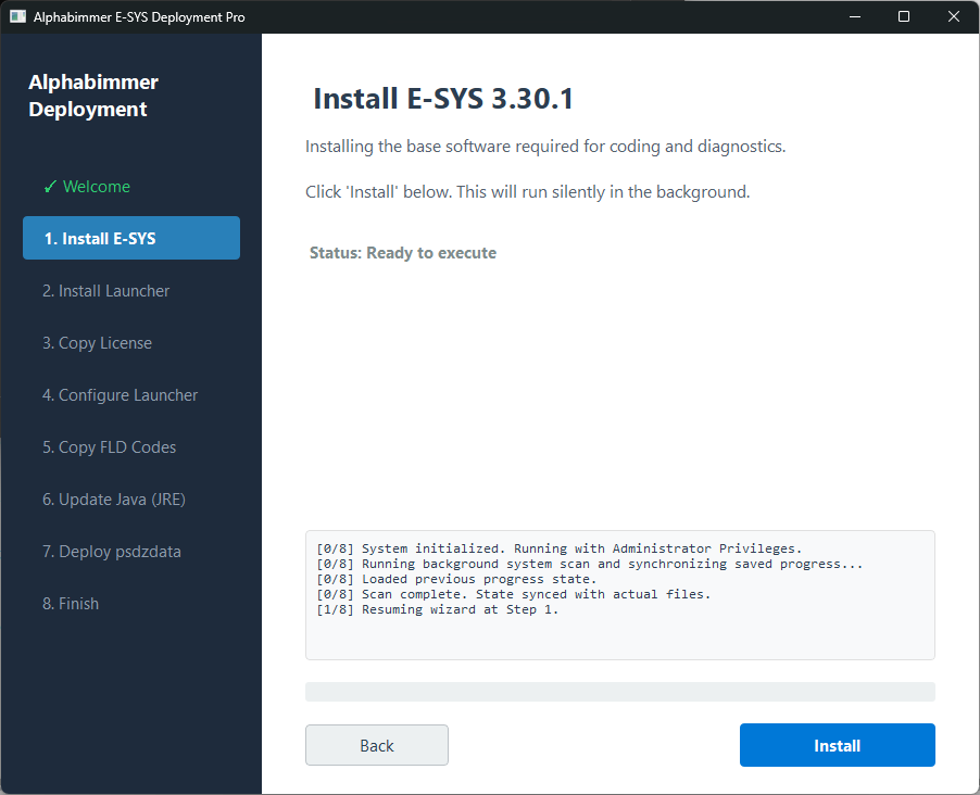 E-SYS 3.30.1 with Launcher Pro 2.8.1 — BMW F-Series Coding