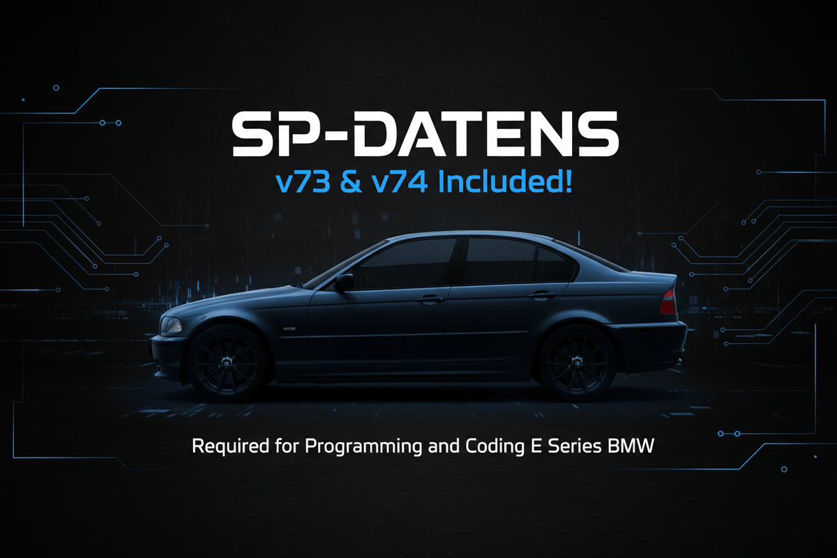 SP-DATEN v73 & v74 — BMW E-Series Programming Data Files - Alphabimmer - Automotive Diagnostic Tools